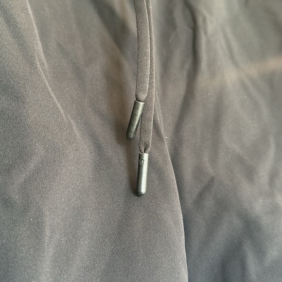 Lululemon Black drawstring shorts size 10. - Picture 2 of 7